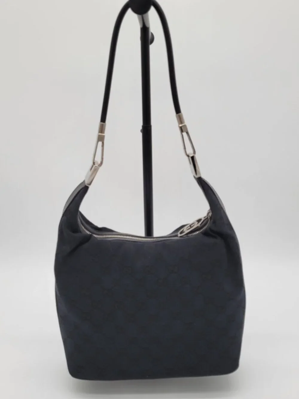 Vintage Tom Ford Era Gucci GG Canvas Hobo